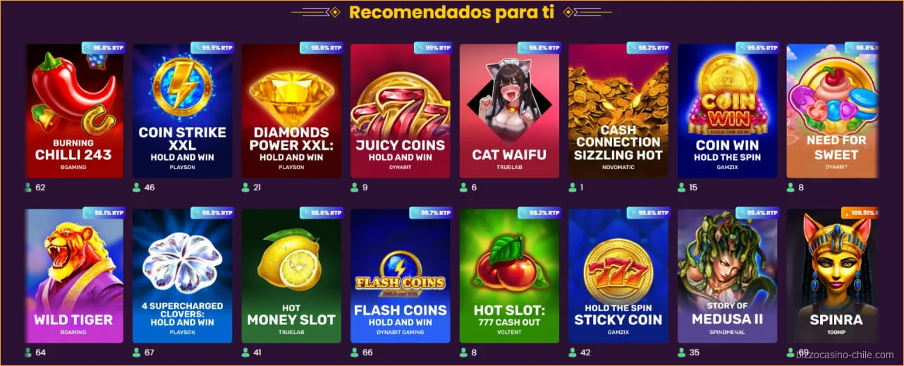 juego en Bizzo Casino Online